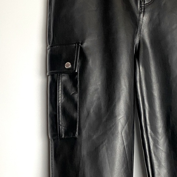 AVEC LES FILLES ANTHROPOLOGIE FAUX LEATHER SABINE PANTS GREAT CONDITION (M) - Picture 8 of 10